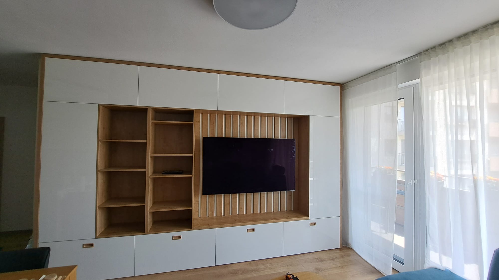 Woodfabrik obyvacie steny